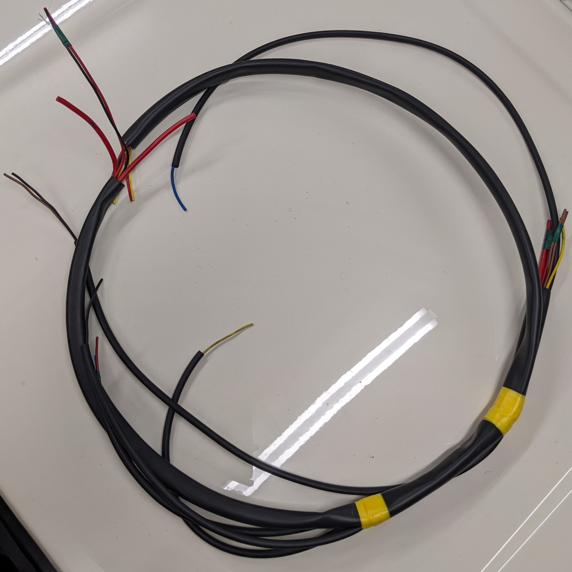 1981 Volvo 244 B21A wiring harness