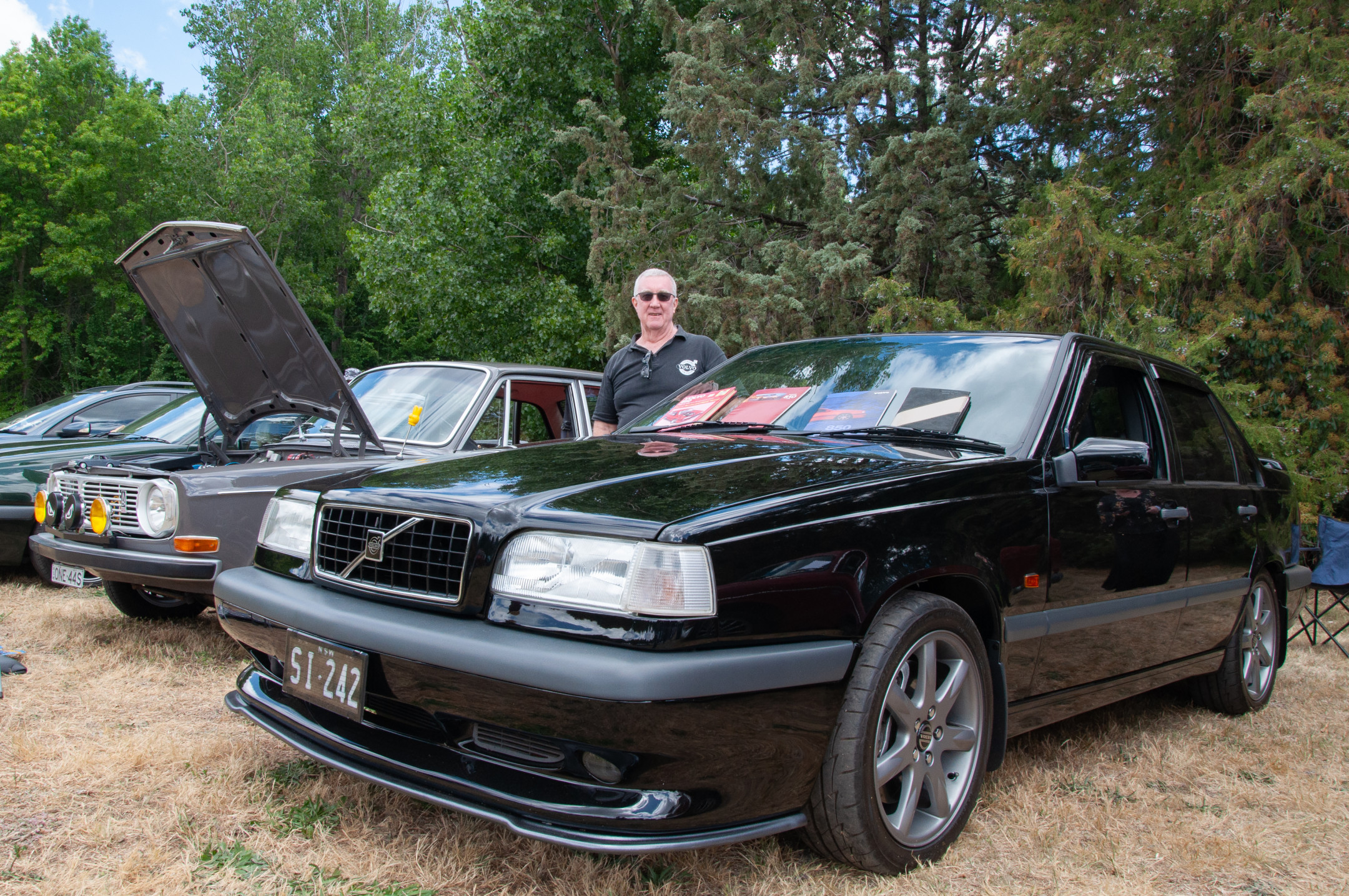 Oz Volvo Nats 2024 - Winner: Best 850 or S/V/C70, Stuart Innes's 1996 850 R Sedan