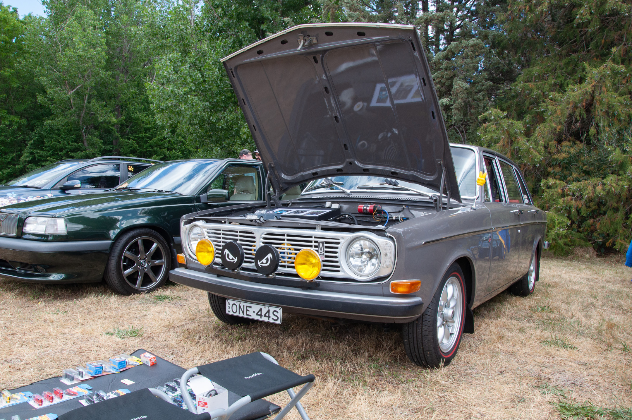 Oz Volvo Nats 2024 - WInner: Best Vintage or 1-series, Konrad's 1969 144 S