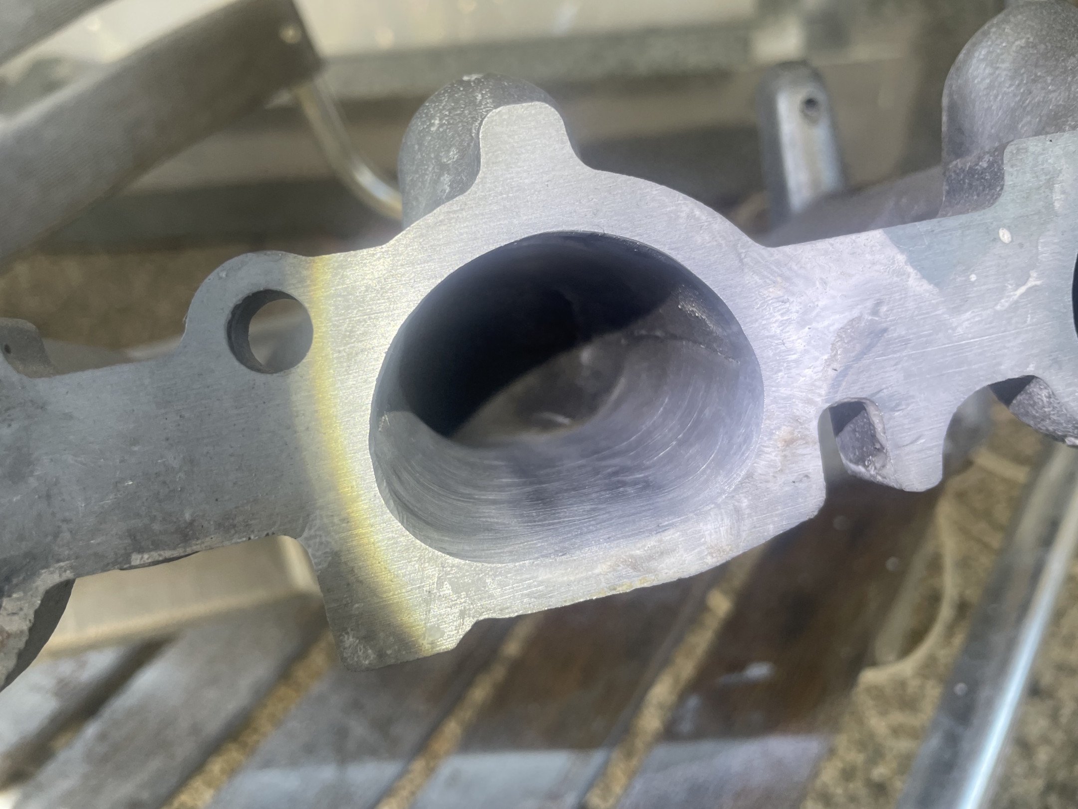 Modified V Inlet T5 performance inlet manifold - Oz Volvo