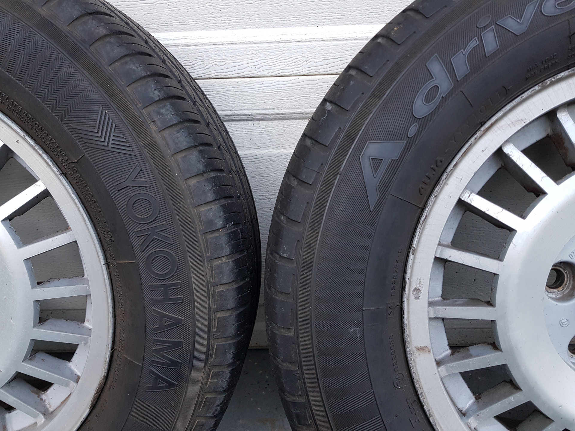 Volvo 240 Set of 4x 14" wheels and tyres for sale — Oz Volvo Forums